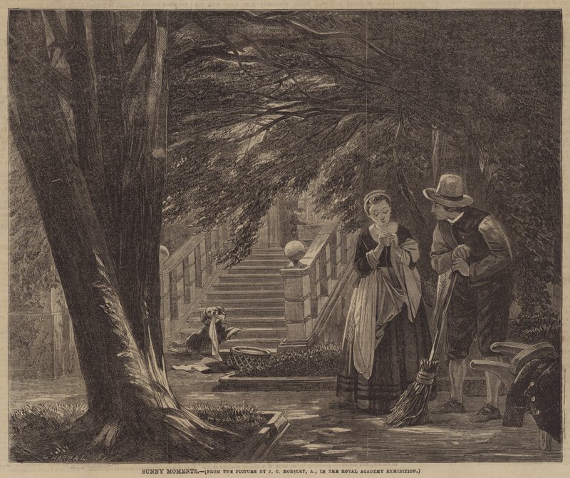 Momentos soleados de John Callcott Horsley