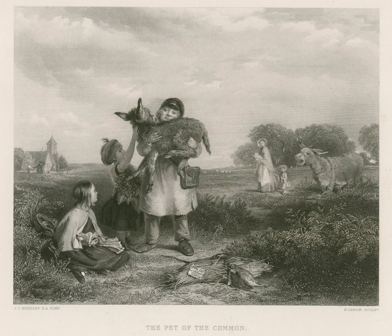 La mascota del común de John Callcott Horsley
