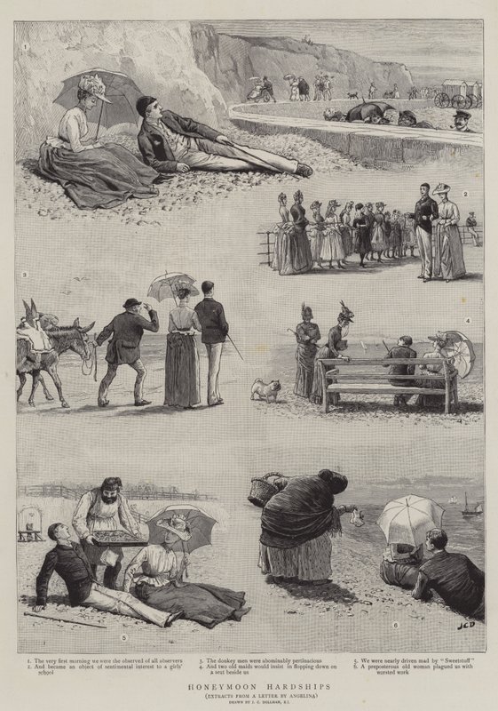 Dificultades de luna de miel de John Charles Dollman
