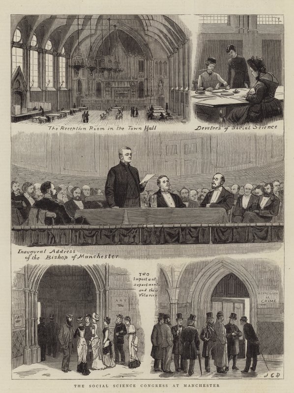 El Congreso de Ciencias Sociales en Manchester de John Charles Dollman