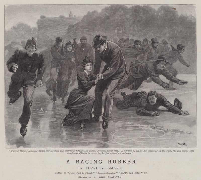 Una carrera de goma de John Charlton