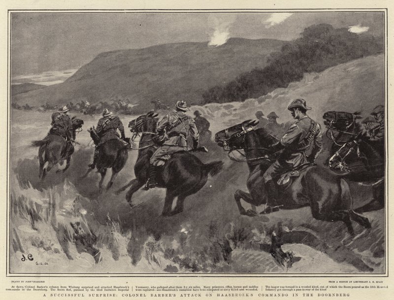 Una sorpresa exitosa, el ataque del coronel Barber al comando de Haasbroek en Doornberg de John Charlton