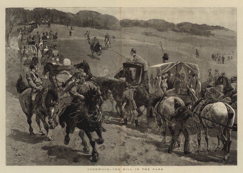 Goodwood, la colina en el parque de John Charlton