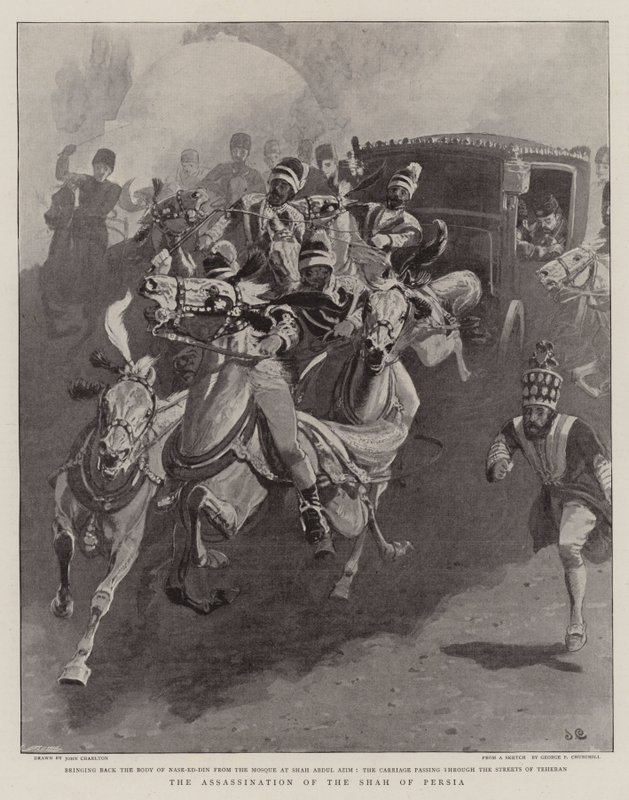 El asesinato del Shah de Persia de John Charlton