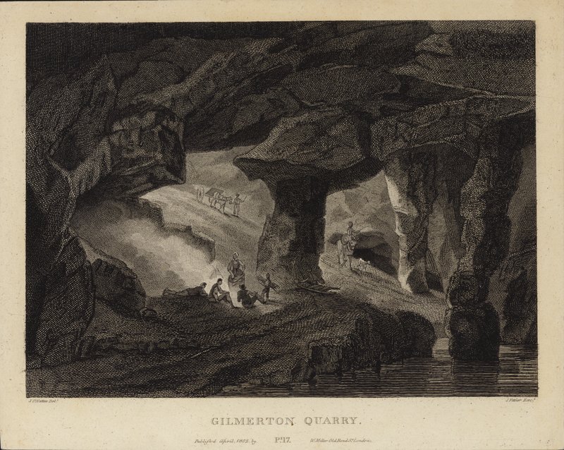 Cantera de Gilmerton de John Claude Nattes
