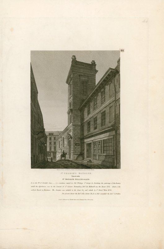 San Jorge de Botolph, unido con San Botolph Billingsgate de John Coney