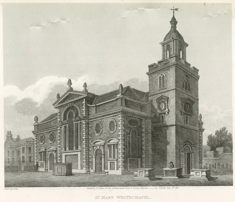 Santa María, Whitechapel, Londres de John Coney