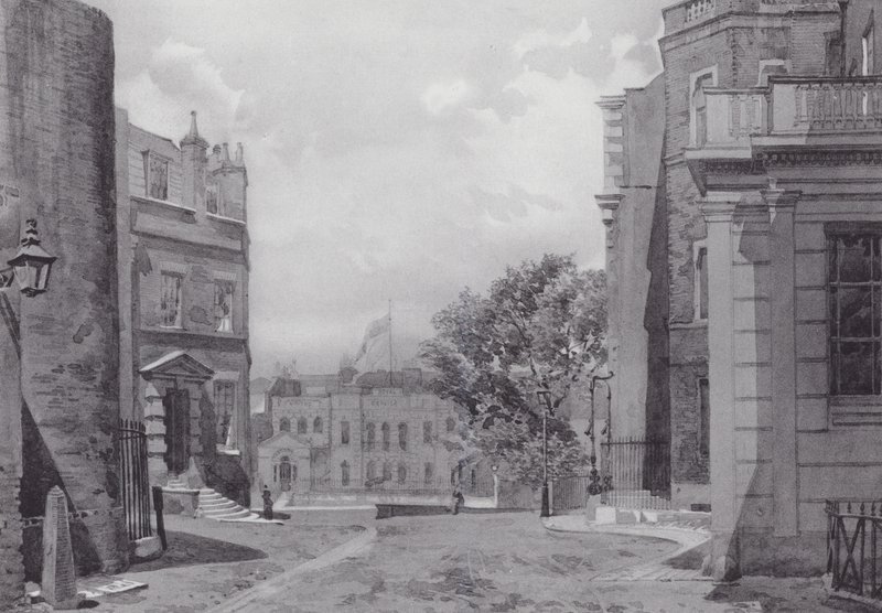 Londres perdido: Whitehall Yard, Vanbrugh
