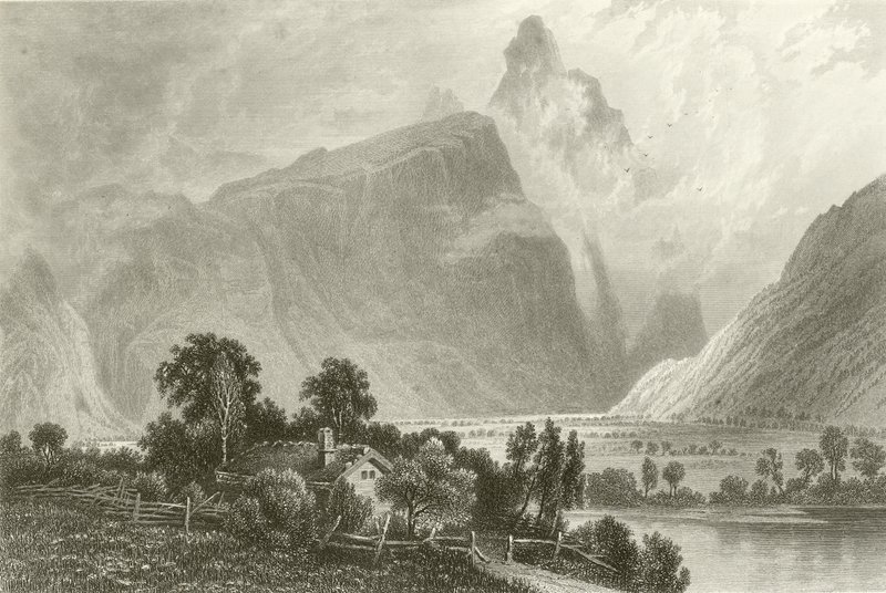 El Romsdalhorn desde Aak de John Douglas Woodward