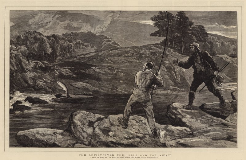 El artista sobre las colinas y lejos de John Evan Hodgson