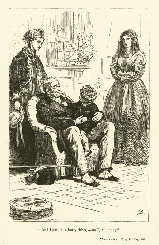 Ilustración para Phineas Finn de Anthony Trollope de John Everett (after) Millais