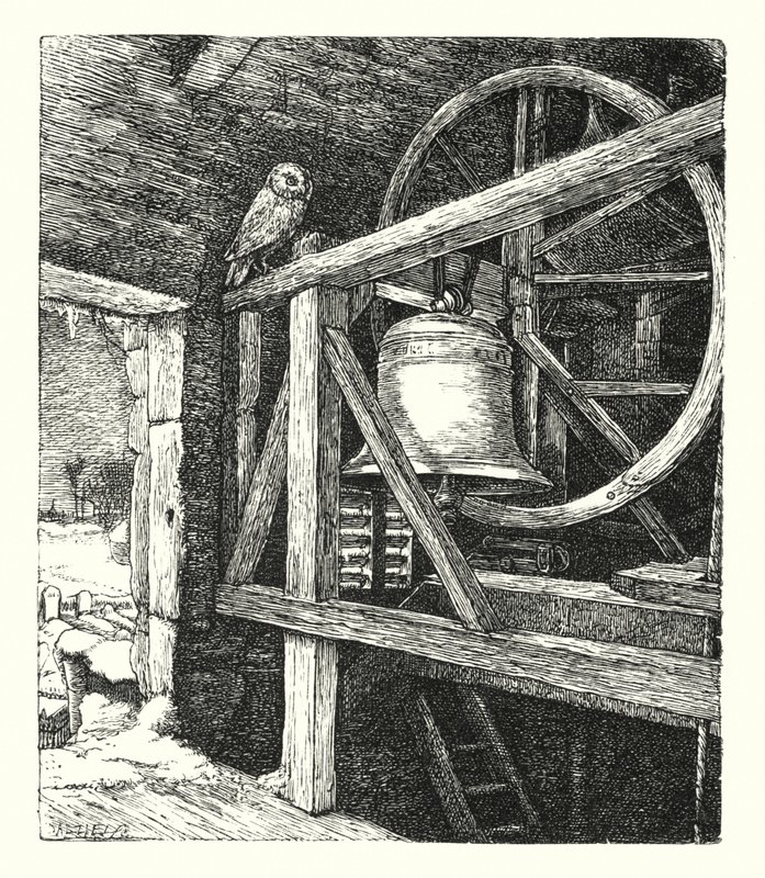 La Muerte del Año Viejo de John Everett (after) Millais