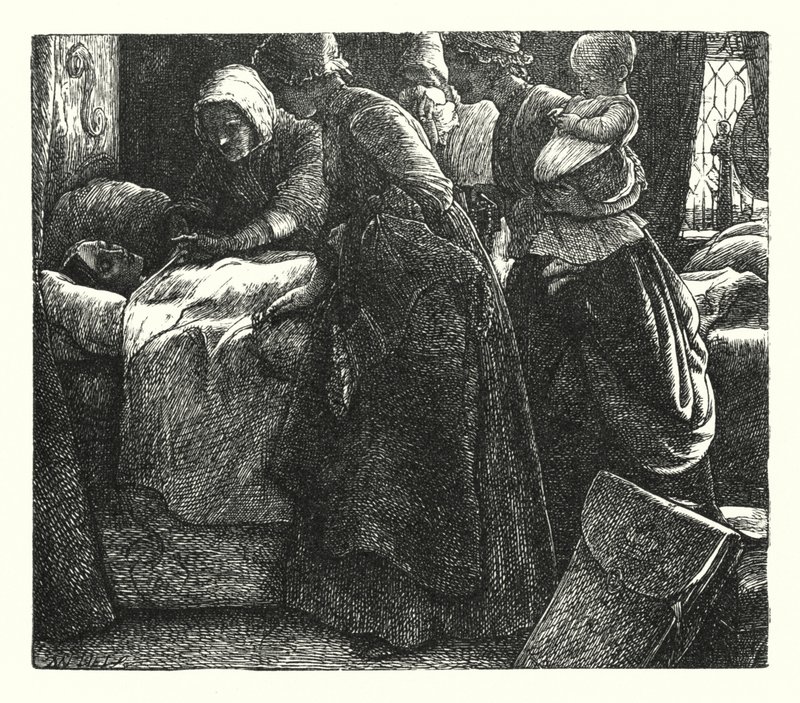 El Señor de Burleigh de John Everett (after) Millais