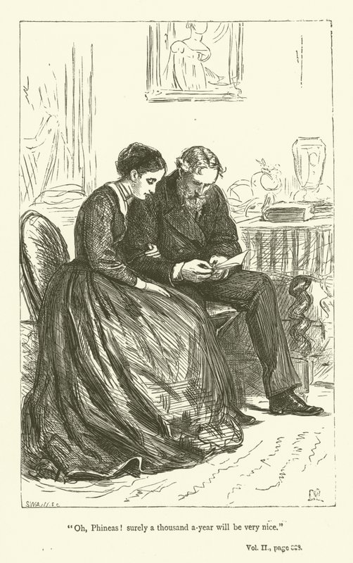 Ilustración para Phineas Finn de Anthony Trollope de John Everett Millais