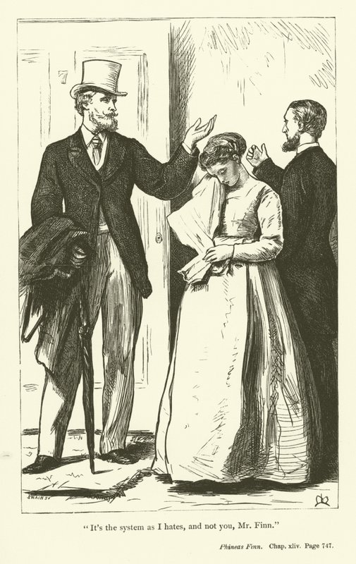 Ilustración para Phineas Finn de Anthony Trollope de John Everett Millais