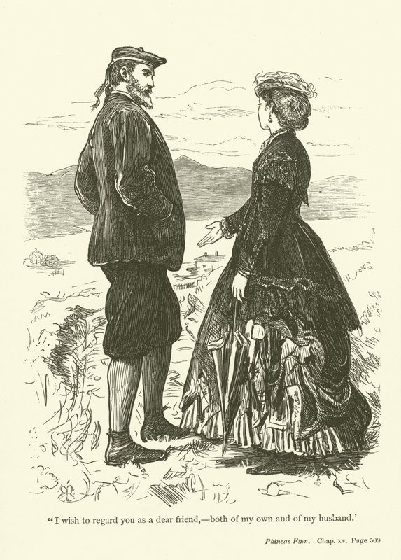 Ilustración para Phineas Finn de Anthony Trollope de John Everett Millais