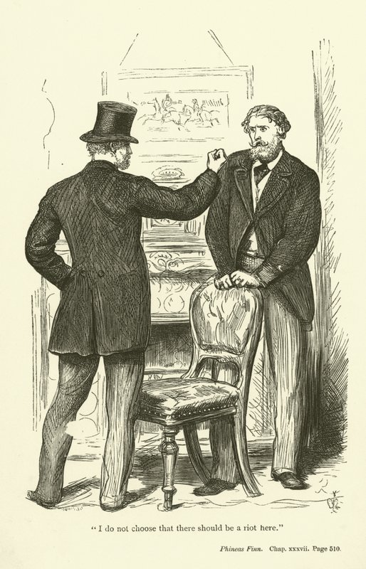 Ilustración para Phineas Finn de Anthony Trollope de John Everett Millais