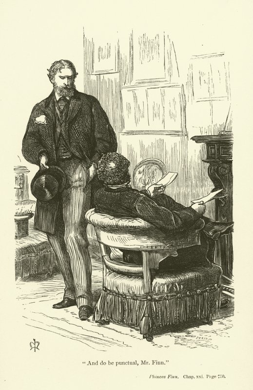 Ilustración para Phineas Finn de Anthony Trollope de John Everett Millais