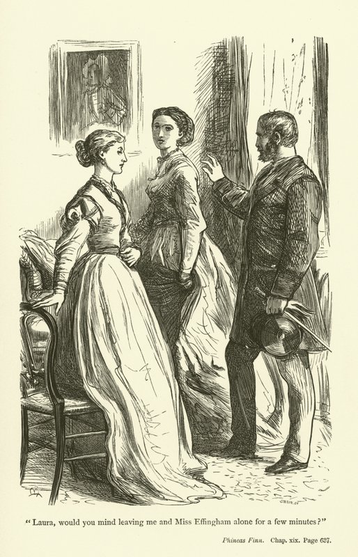 Ilustración para Phineas Finn de Anthony Trollope de John Everett Millais