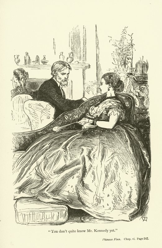Ilustración para Phineas Finn de Anthony Trollope de John Everett Millais