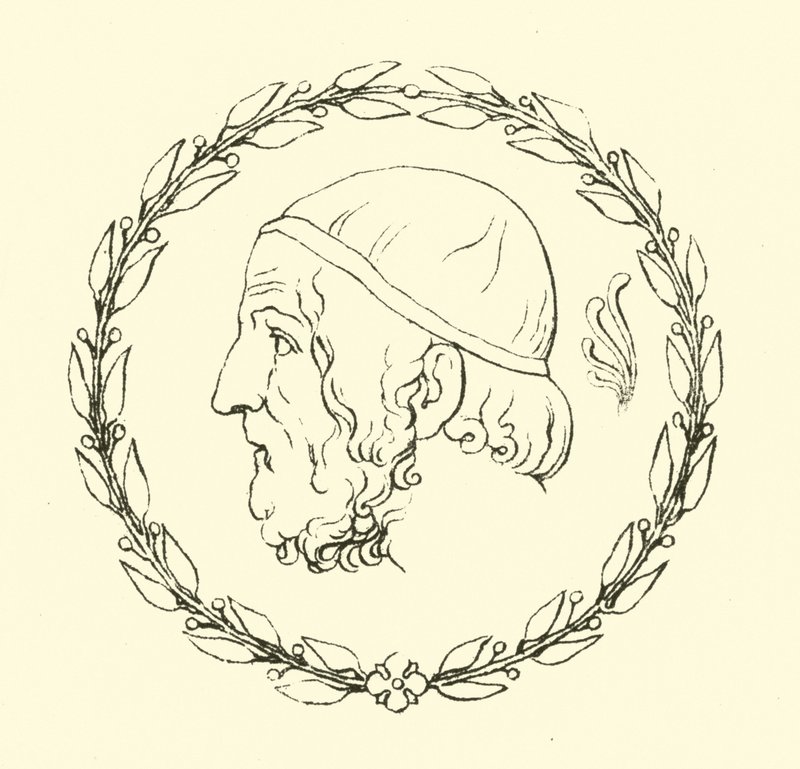 Homero de John Flaxman