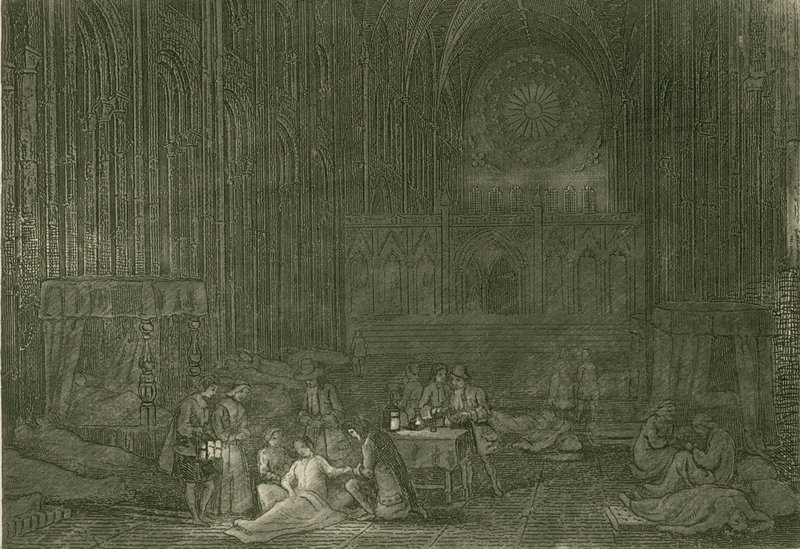San Pablo convertido en una casa de peste de John Franklin