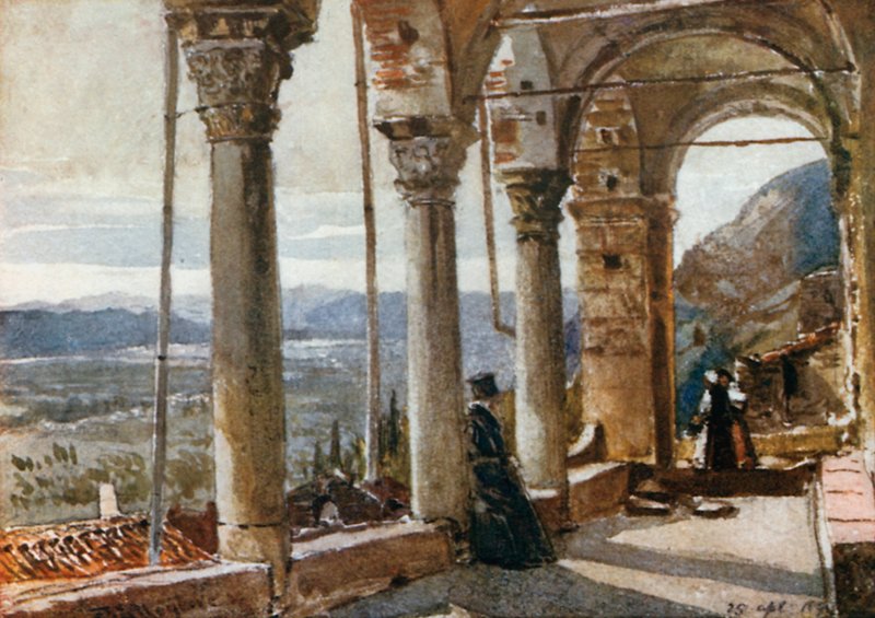 Mistra, cerca de Esparta de John Fulleylove
