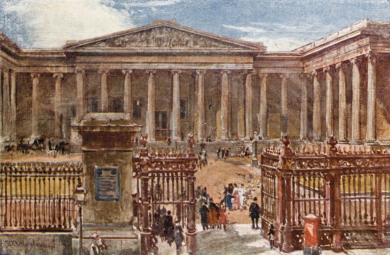 El Museo Británico de John Fulleylove