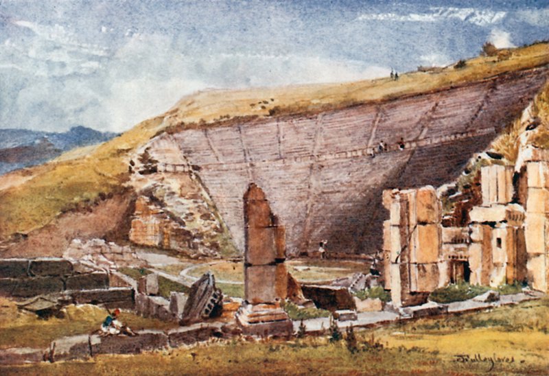 El Teatro de Epidauro de John Fulleylove