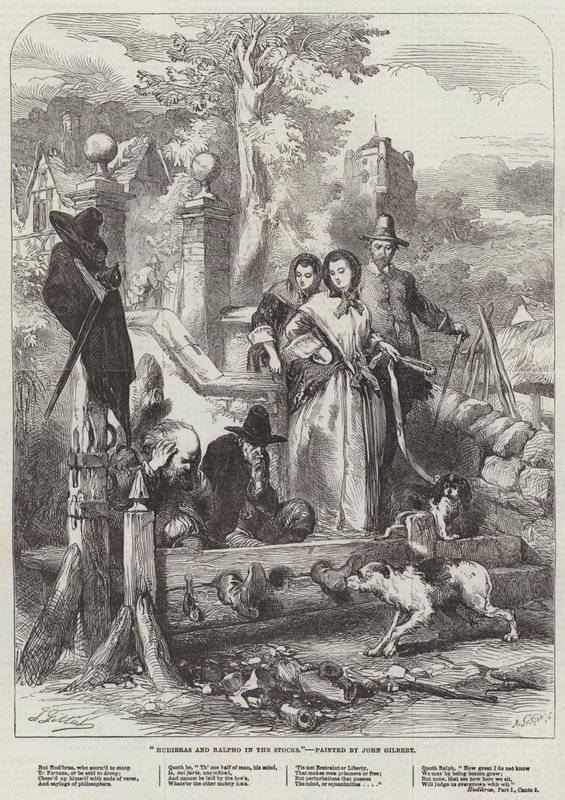 Hudibras y Ralpho en las acciones de John Gilbert