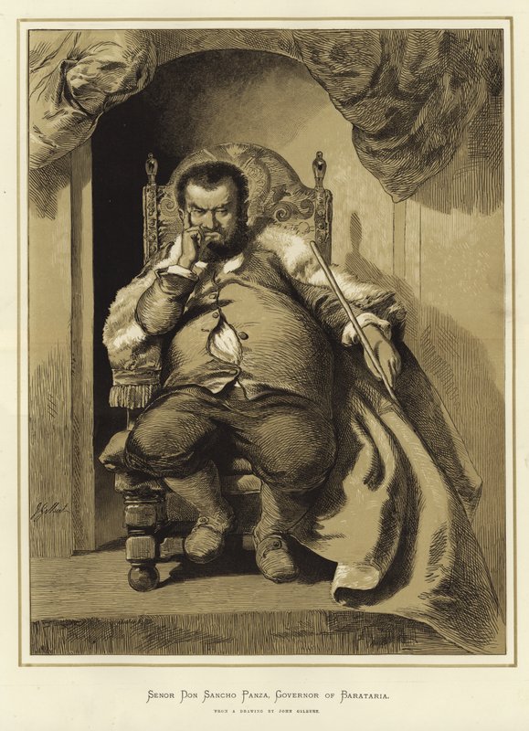 Señor Don Sancho Panza de John Gilbert