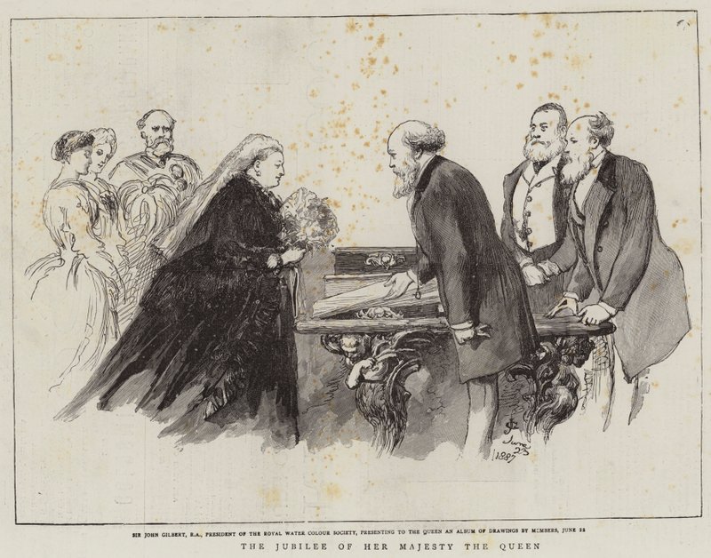 El Jubileo de Su Majestad la Reina de John Gilbert