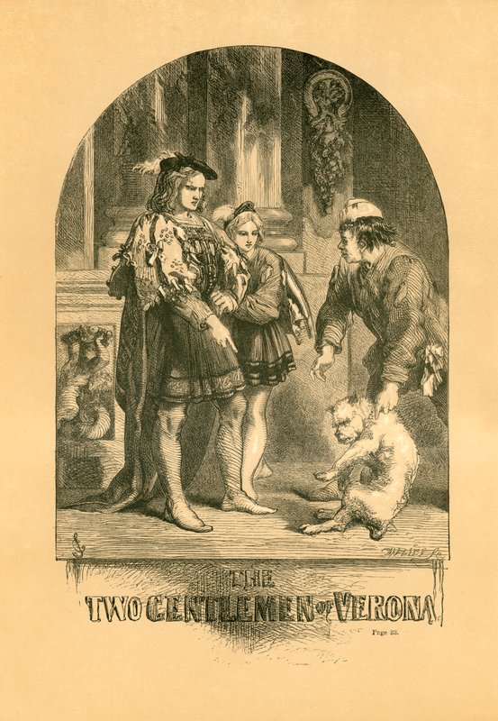 Los dos caballeros de Verona de John Gilbert