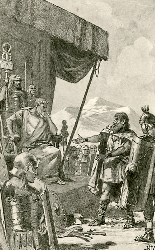 El coraje gana respeto de John Harris Valda