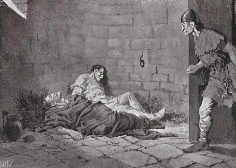 Encarcelamiento y muerte de los duques Erik y Valdemar de John Harris Valda
