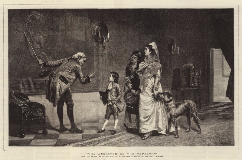 El Ancestro en el Tapiz de John Haynes Williams