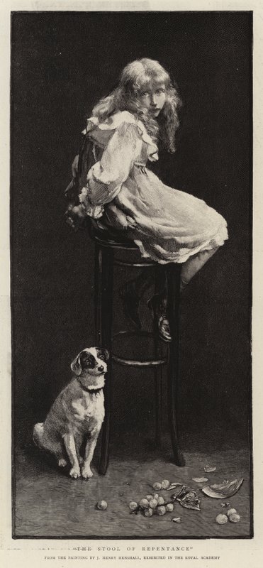 El taburete del arrepentimiento de John Henry Henshall