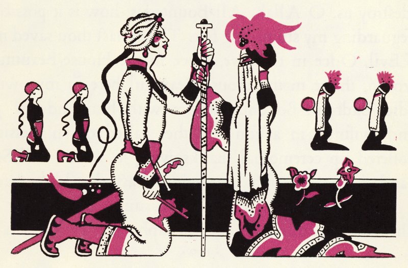 Adorno para La historia de Aladino y la lámpara maravillosa de John Kettelwell