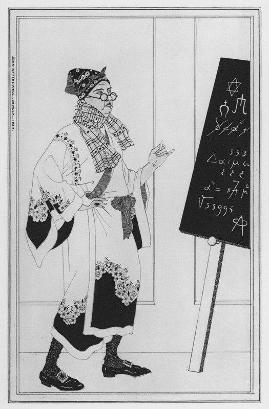 Ilustración para Amor por Amor de William Congreve (litografía) de John Kettelwell