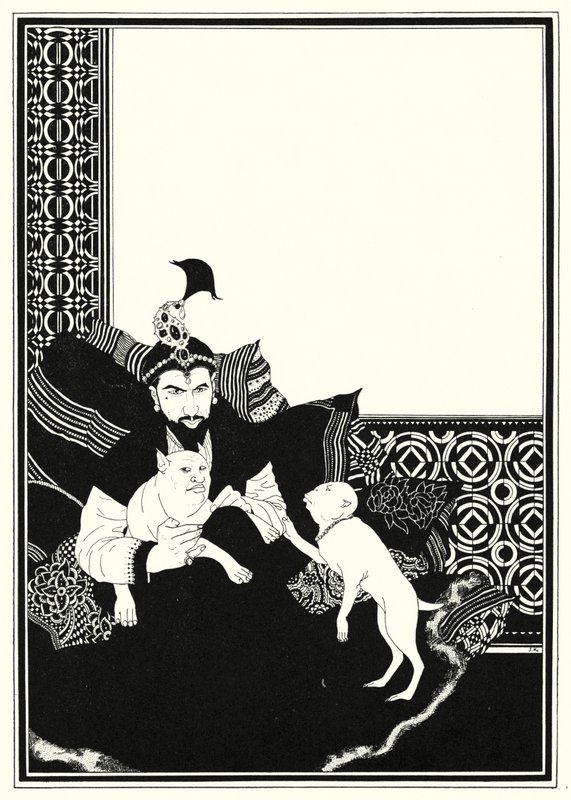 Ilustración para La historia de Aladino y la lámpara maravillosa de John Kettelwell