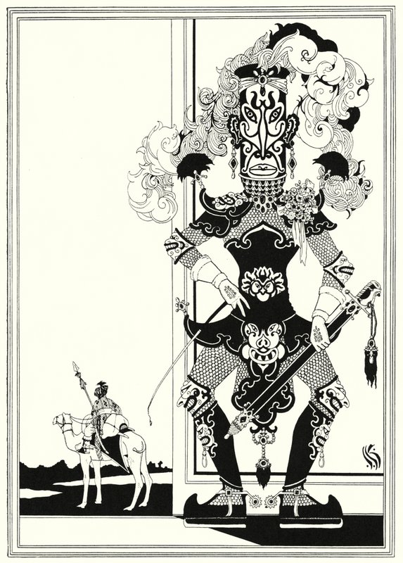Ilustración para La historia de Aladino y la lámpara maravillosa de John Kettelwell