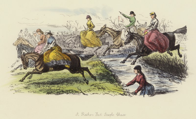 Una carrera de obstáculos bastante rápida de John Leech