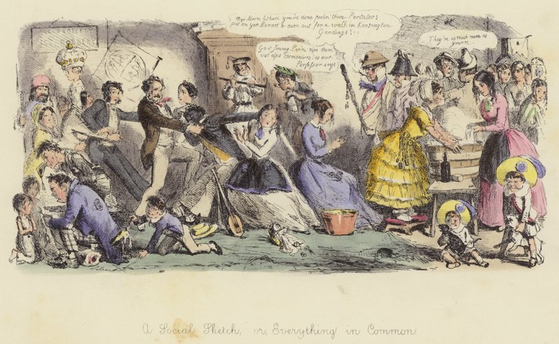 Un boceto social, o, todo en común de John Leech