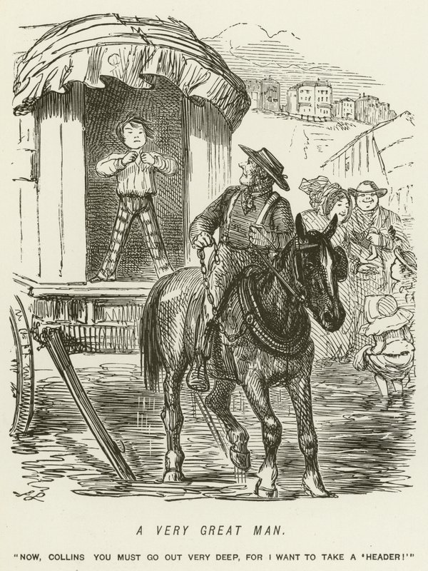 Un hombre muy grande de John Leech