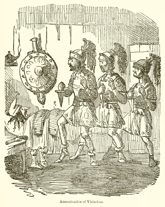 Asesinato de Viriato de John Leech