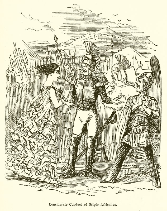 Conducta considerada de Escipión Africano de John Leech