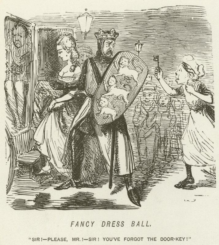 Baile de disfraces de John Leech