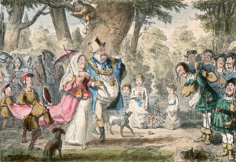 Enrique VIII y su Reina 