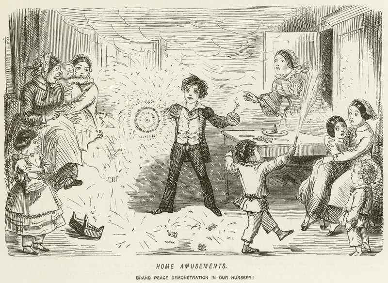 Diversiones en casa de John Leech