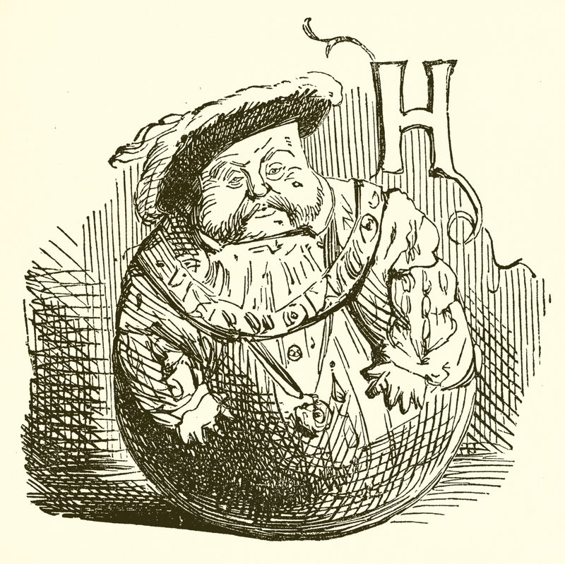 Rey Enrique VIII de John Leech